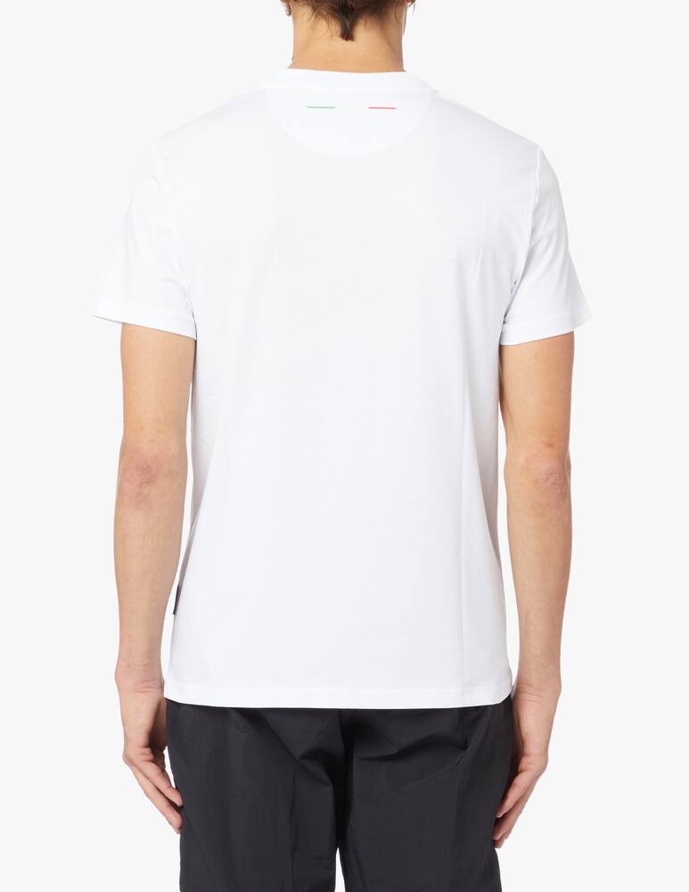 rinascente Lamborghini Print small logo t-shirt