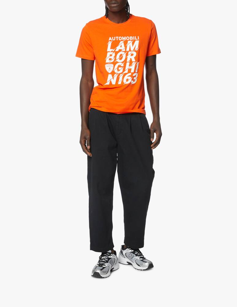 rinascente Lamborghini Big lettering recyc jersey t-shirt