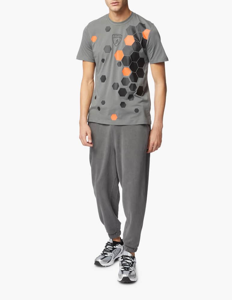 rinascente Lamborghini Maglietta girocollo esagoni jersey