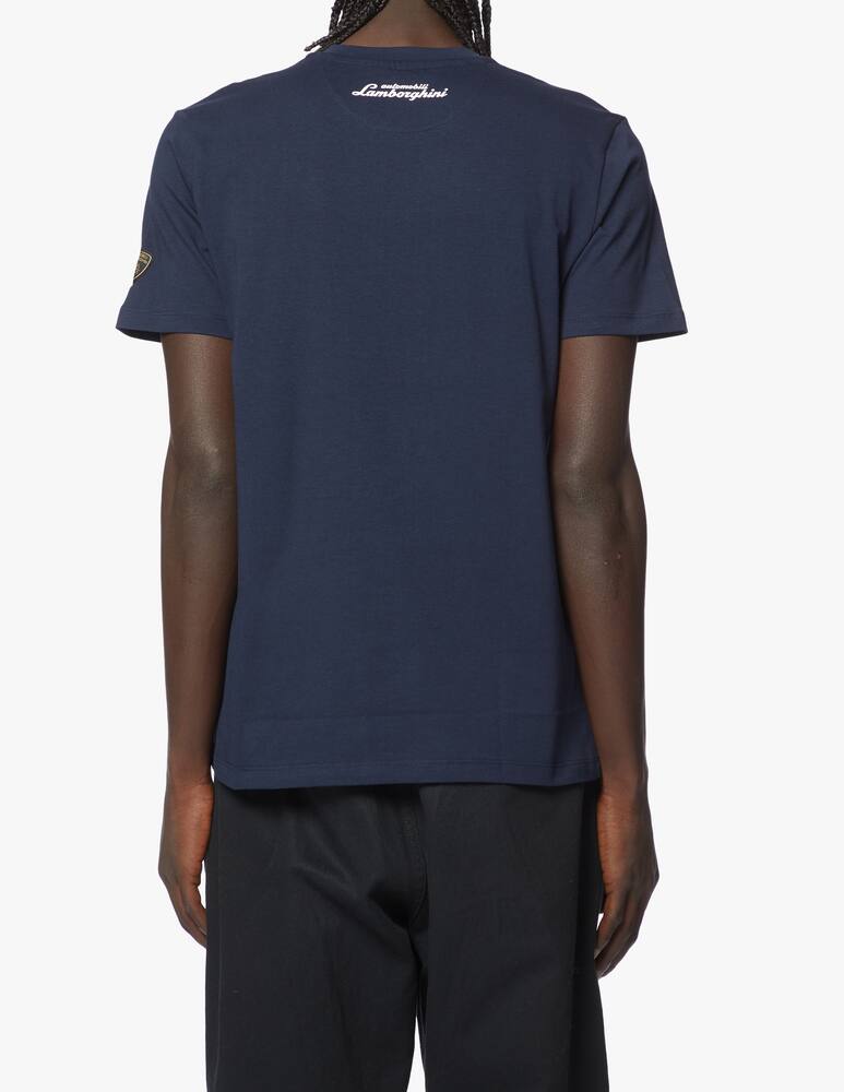 rinascente Lamborghini 3 auto lettering jersey t-shirt