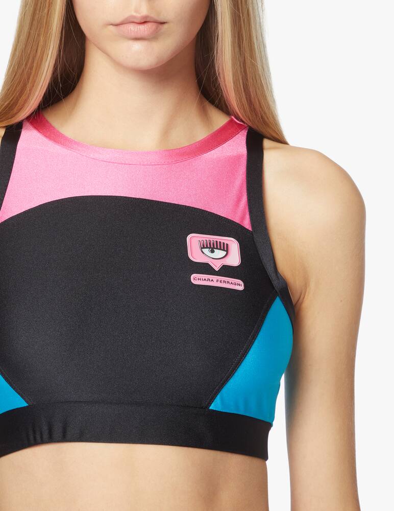 rinascente Chiara Ferragni Crop top Active biker