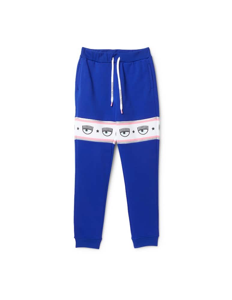 Chiara Ferragni Pantaloni maxi logomania - immagine 1 Chiara Ferragni Pantaloni maxi logomania - immagine 1