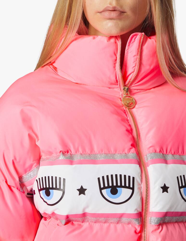 rinascente Chiara Ferragni Logomania down jacket