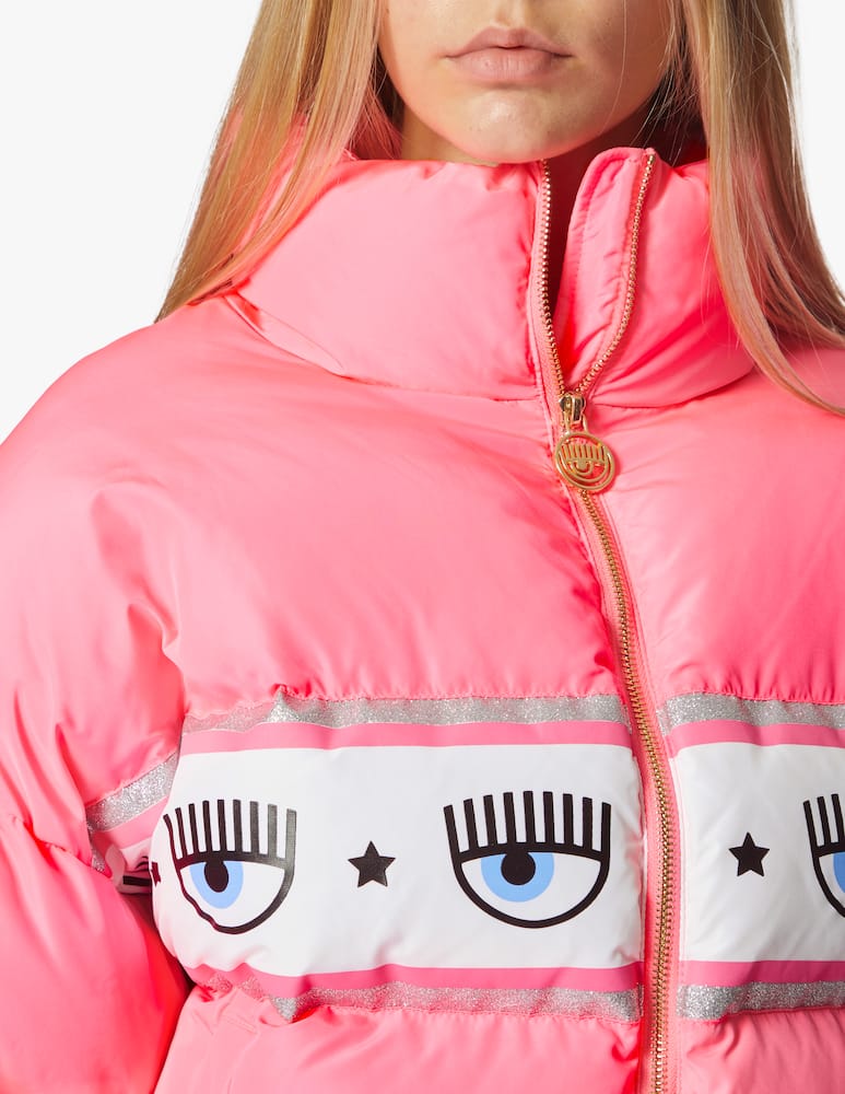 rinascente Chiara Ferragni Logomania down jacket