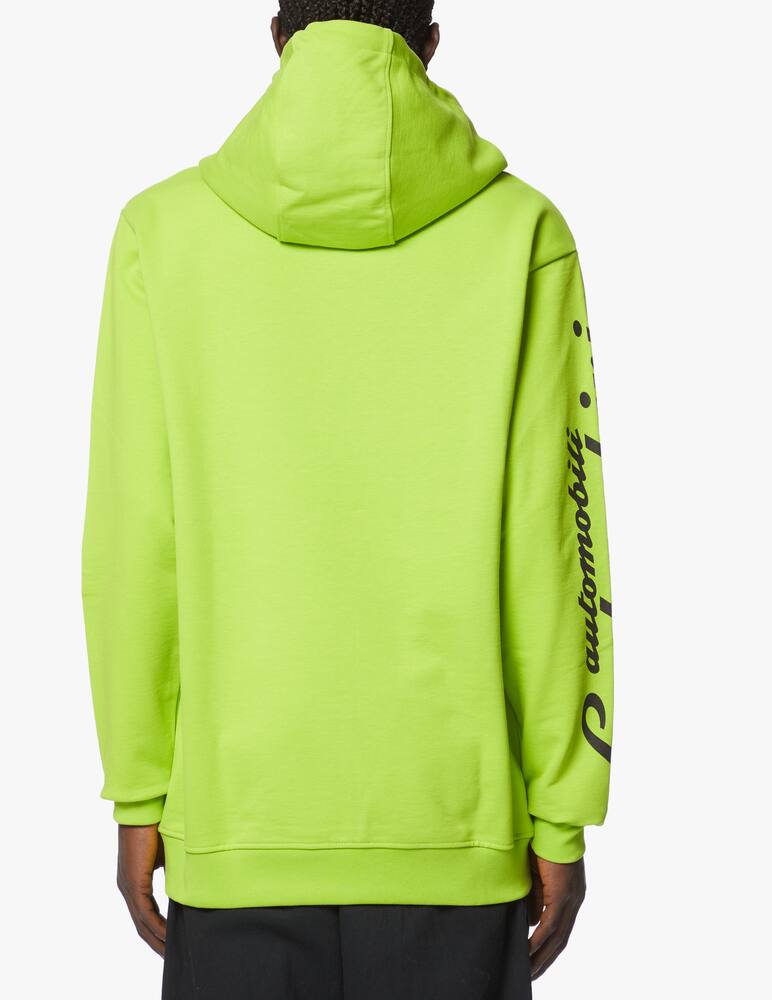 rinascente Lamborghini Felpa logo centrale lettering manica