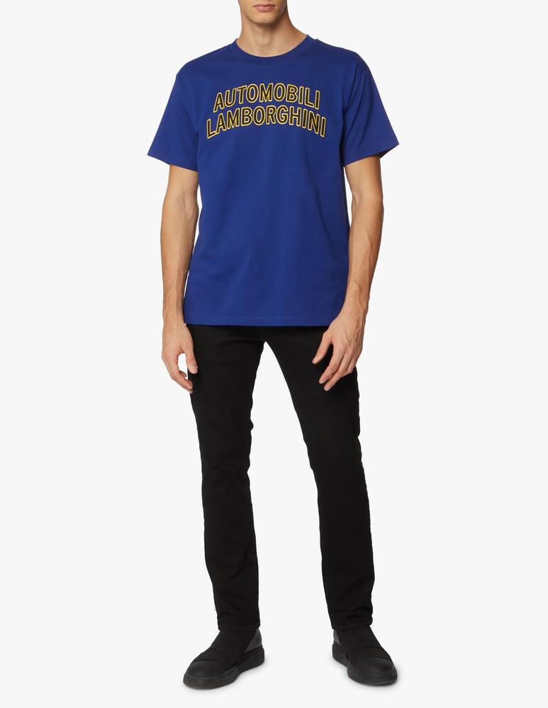 rinascente Lamborghini Maglietta girocollo lettering big jersey