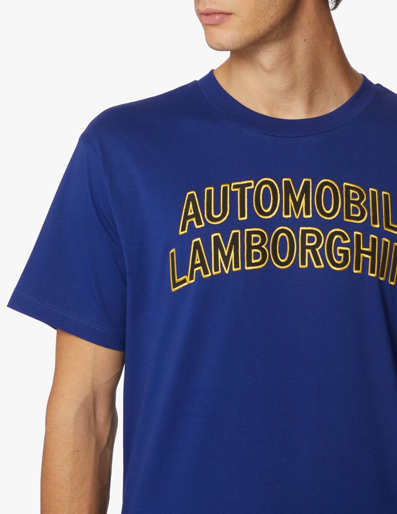 rinascente Lamborghini Maglietta girocollo lettering big jersey