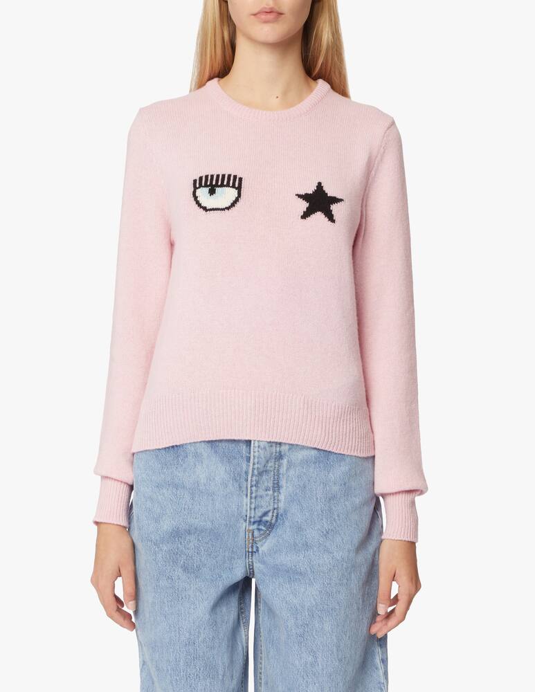 rinascente Chiara Ferragni Eye-star jumper