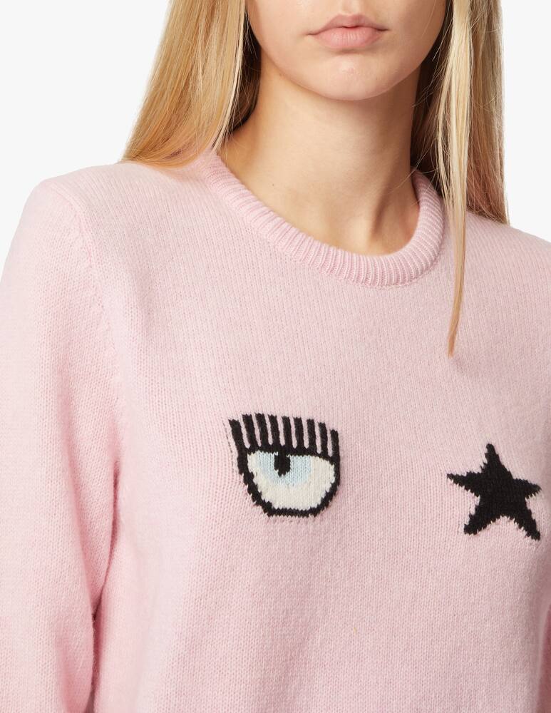 rinascente Chiara Ferragni Eye-star jumper