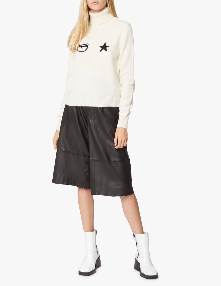 rinascente Chiara Ferragni Eye-star turtle neck