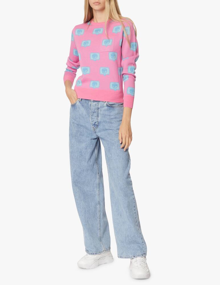 rinascente Chiara Ferragni Eyelike jumper