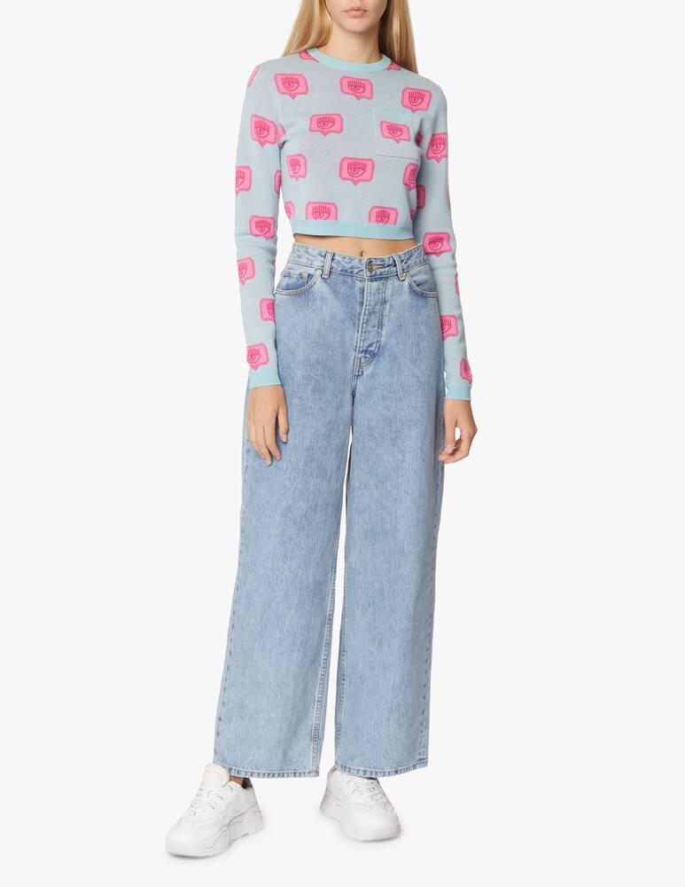 rinascente Chiara Ferragni Crop top Eye like