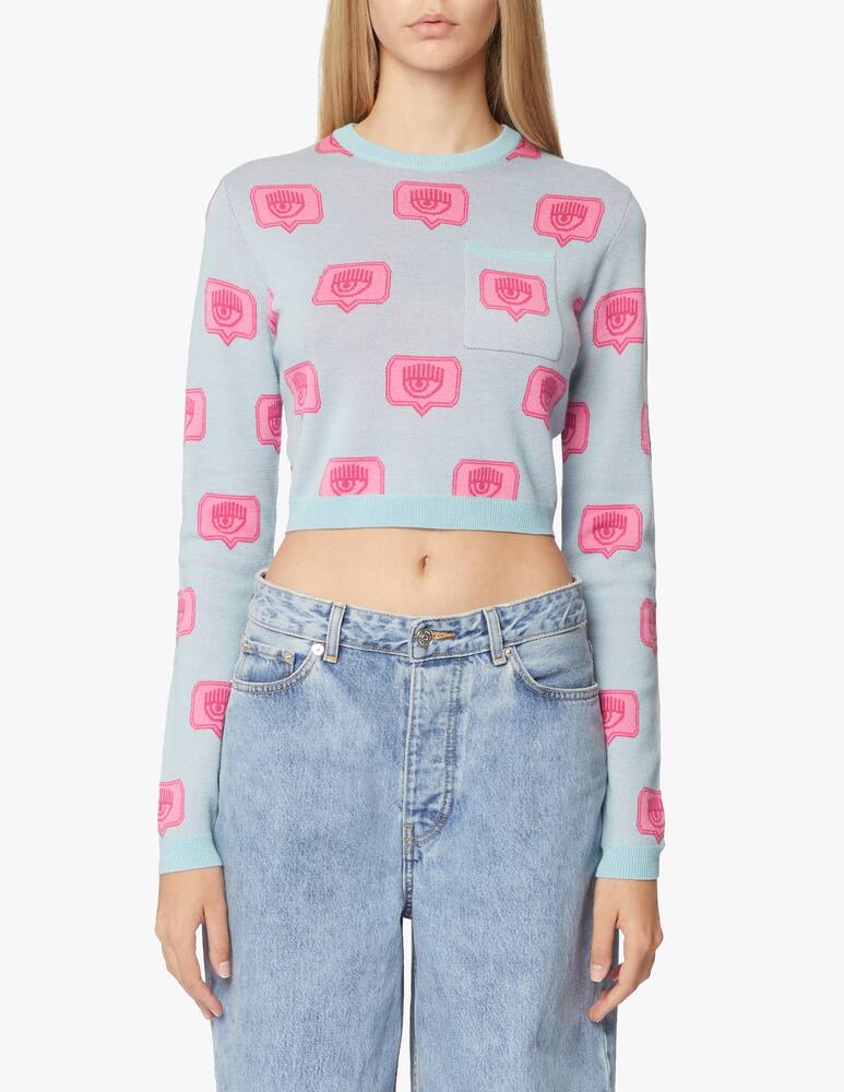 rinascente Chiara Ferragni Crop top Eye like
