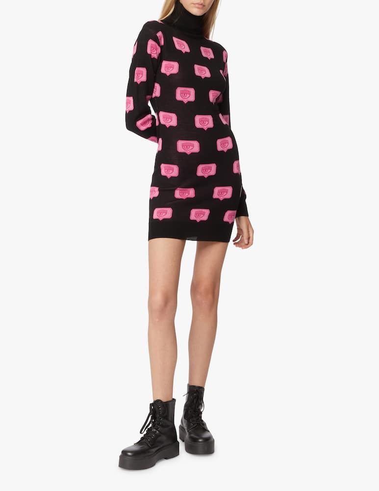 rinascente Chiara Ferragni Vestito corto Eye-like