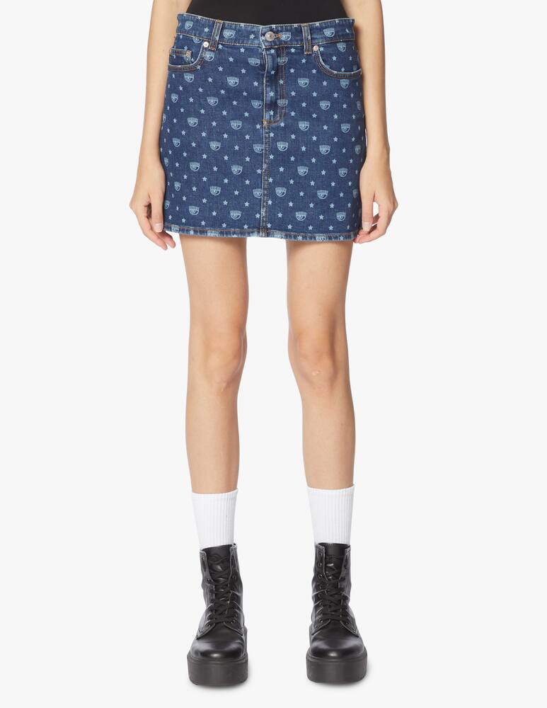 rinascente Chiara Ferragni Minigonna in denim Eye-star