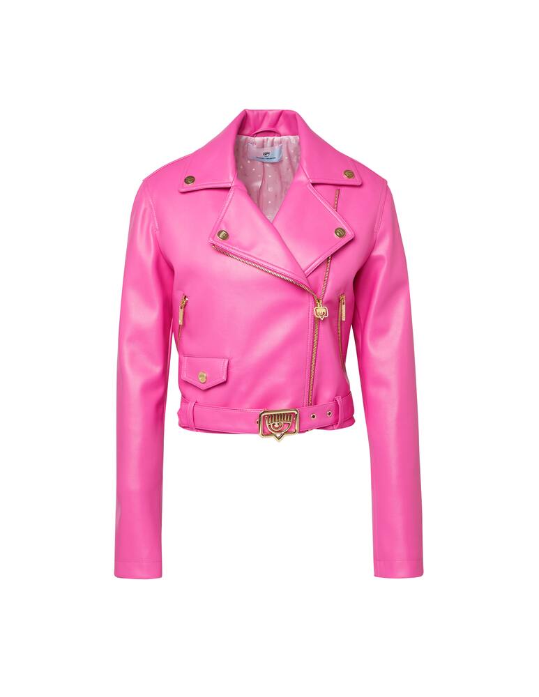 rinascente Chiara Ferragni Eco leather biker jacket
