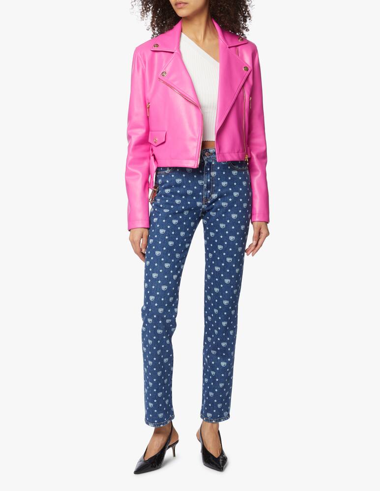 rinascente Chiara Ferragni Eco leather biker jacket