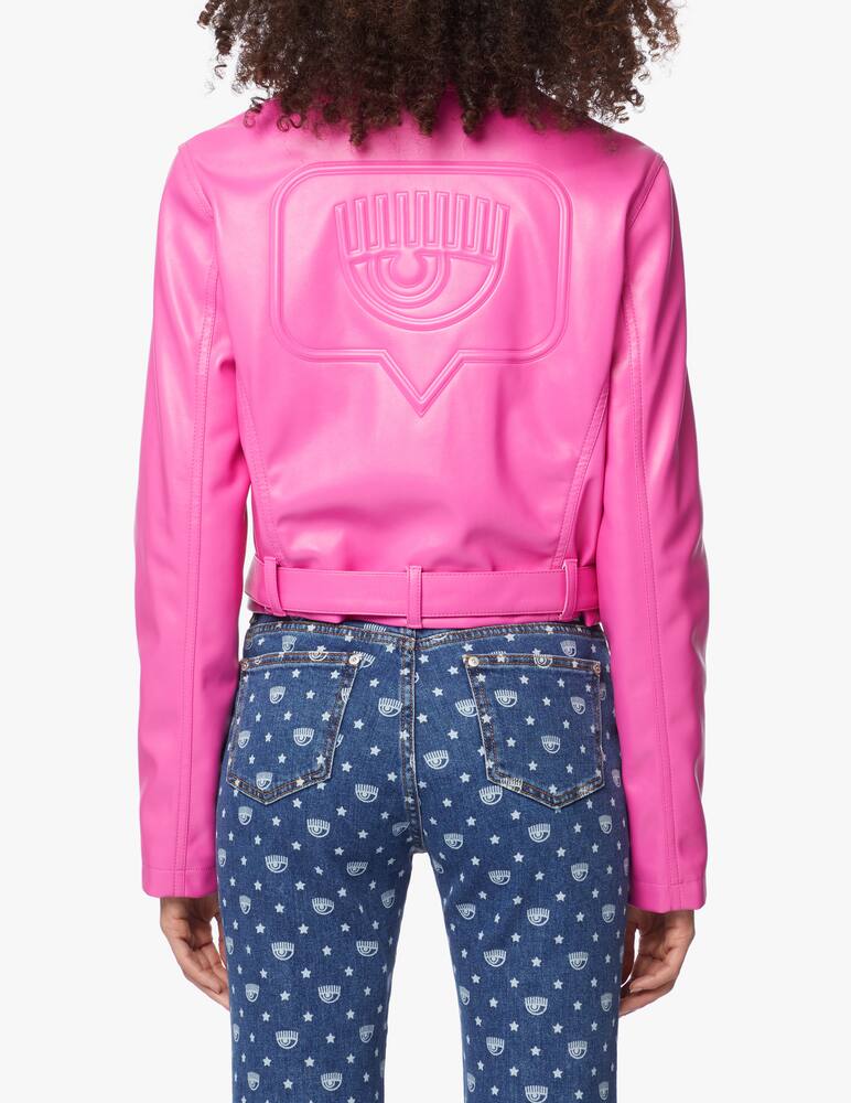 rinascente Chiara Ferragni Eco leather biker jacket