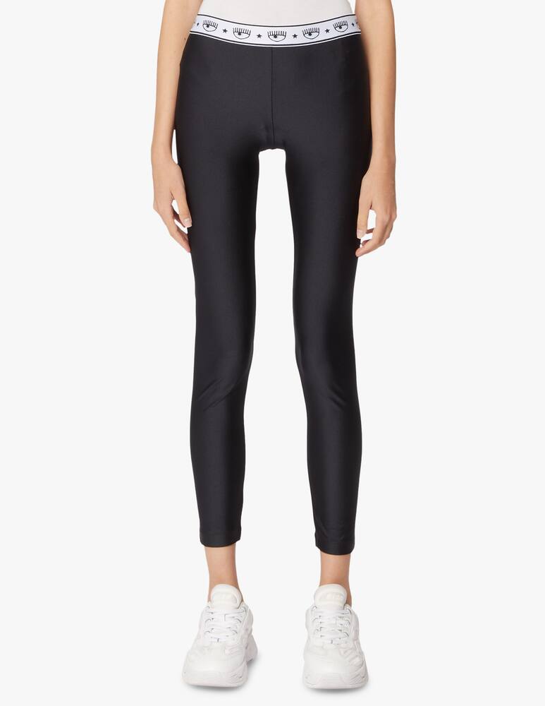 rinascente Chiara Ferragni Fuseaux leggings with logo