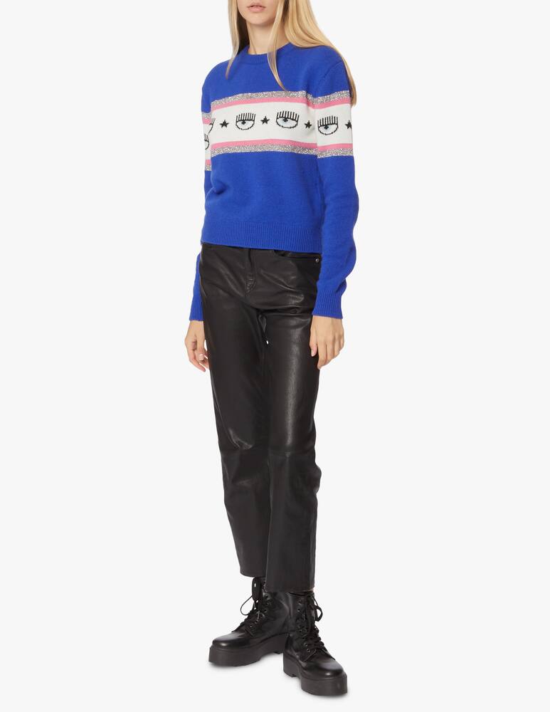 rinascente Chiara Ferragni Maglione Logomania maxi