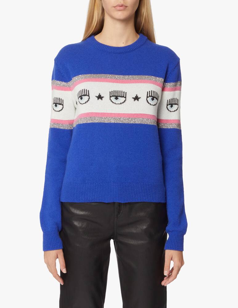 rinascente Chiara Ferragni Maglione Logomania maxi