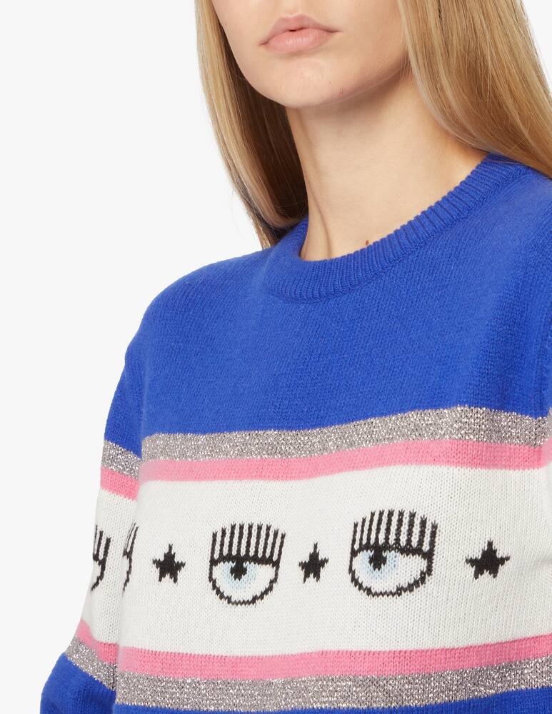 rinascente Chiara Ferragni Maglione Logomania maxi