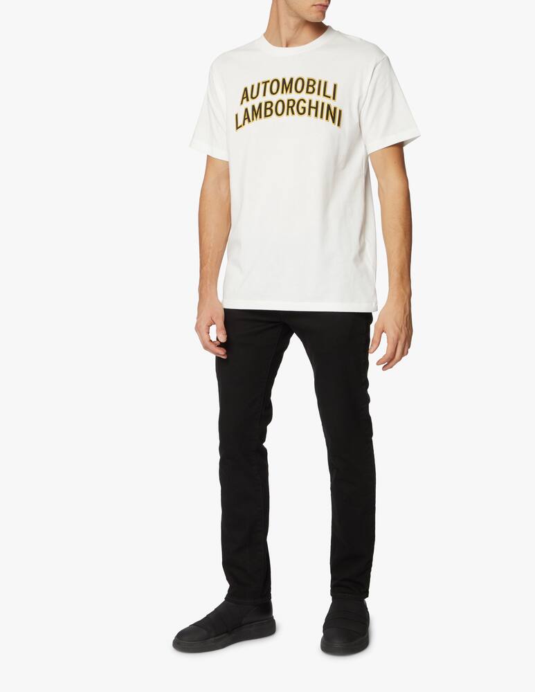 rinascente Lamborghini Big lettering jersey t-shirt