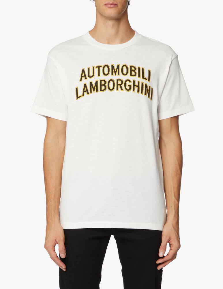 rinascente Lamborghini Big lettering jersey t-shirt