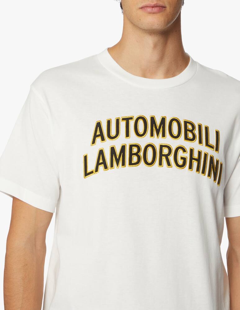 rinascente Lamborghini Big lettering jersey t-shirt