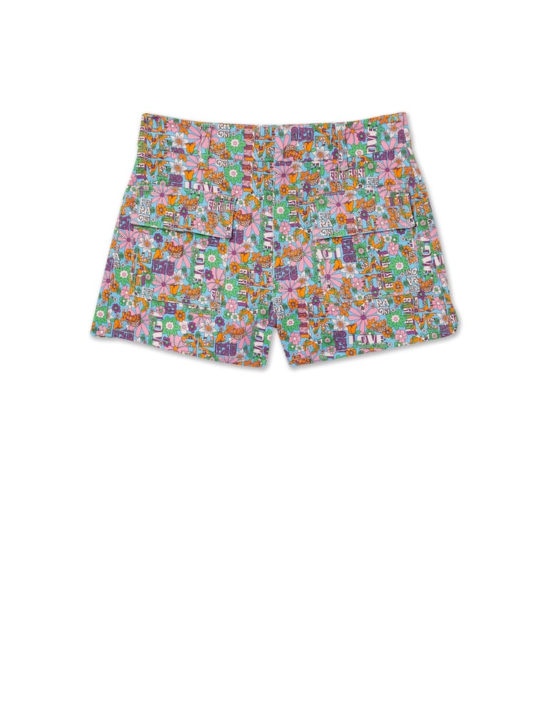 rinascente Chiara Ferragni Shorts with pockets printed - multi