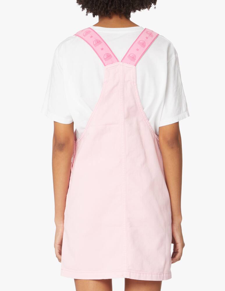 rinascente Chiara Ferragni Denim mini playsuit - pink