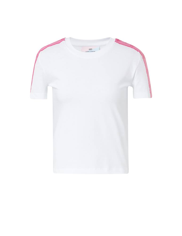 rinascente Chiara Ferragni T-shirt in cotone - bianco