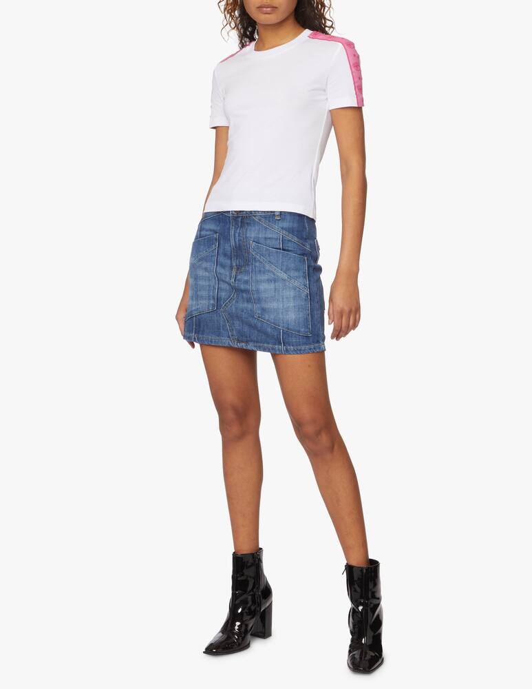 rinascente Chiara Ferragni T-shirt in cotone - bianco