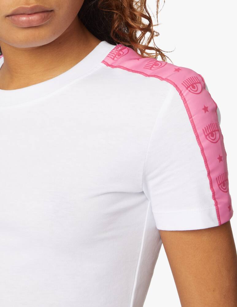 rinascente Chiara Ferragni T-shirt in cotone - bianco