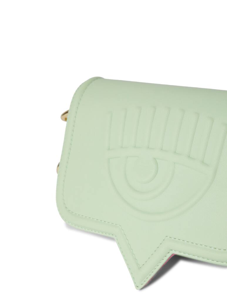 rinascente Chiara Ferragni Borsa Eyelike S Smooth - verde