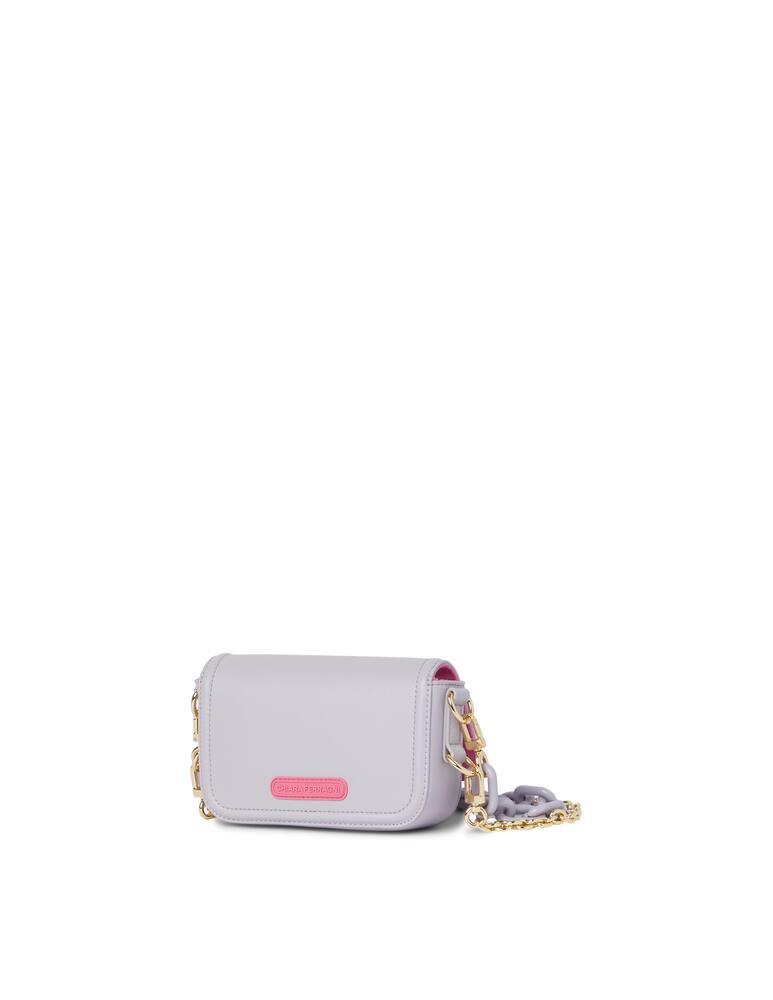 rinascente Chiara Ferragni Eyelike S Smooth bag - lilac