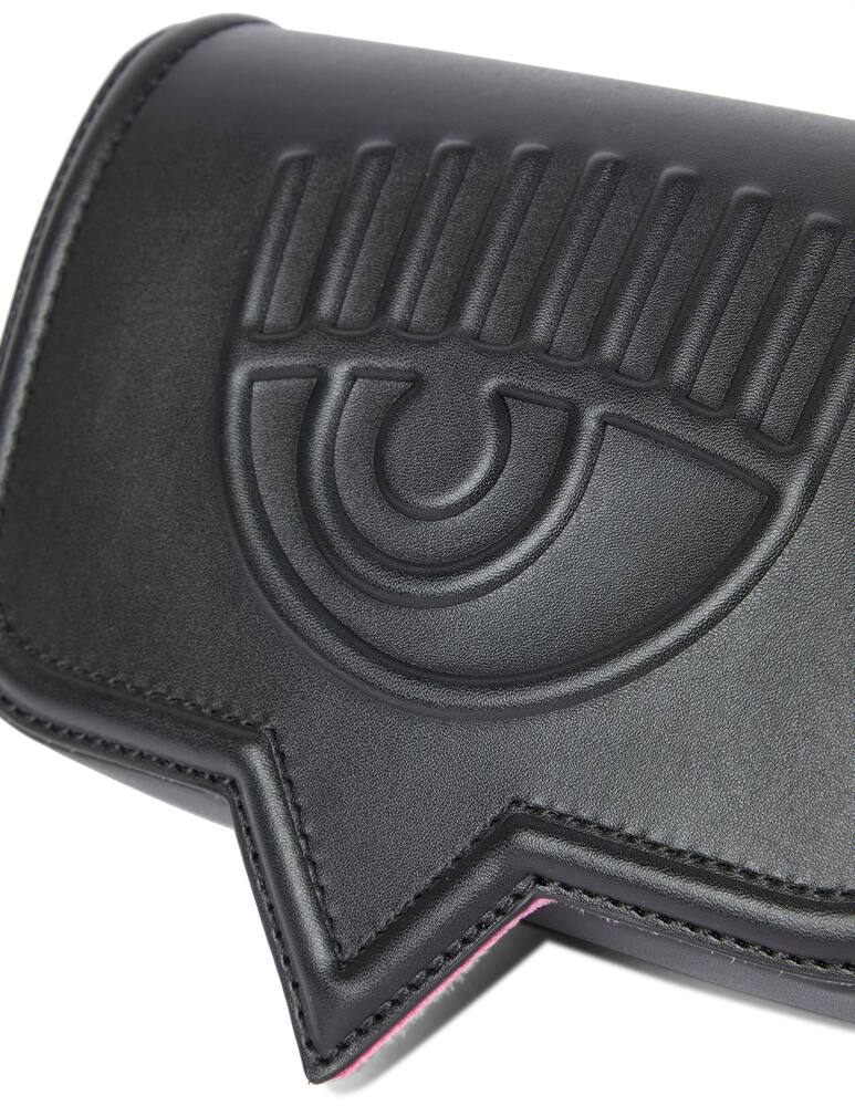 rinascente Chiara Ferragni Eyelike S Smooth bag - black