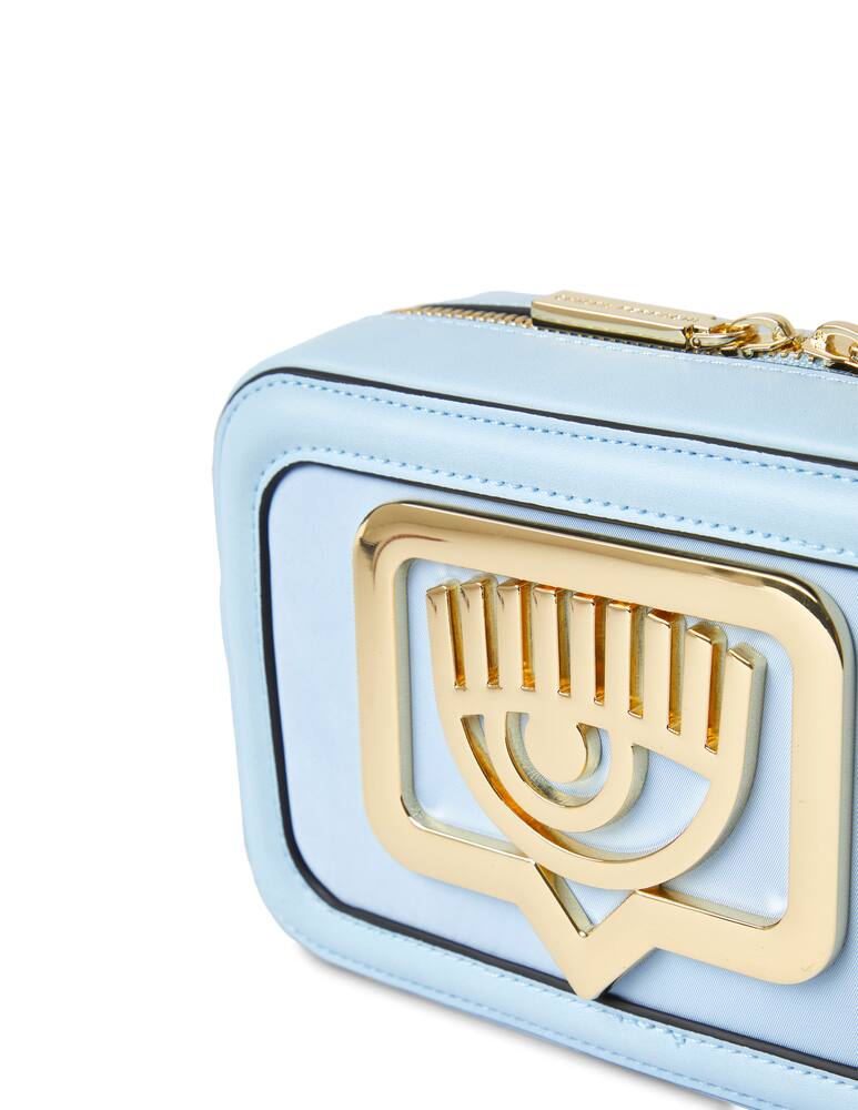 rinascente Chiara Ferragni Borsa a tracolla Eyelike Met - azzurro