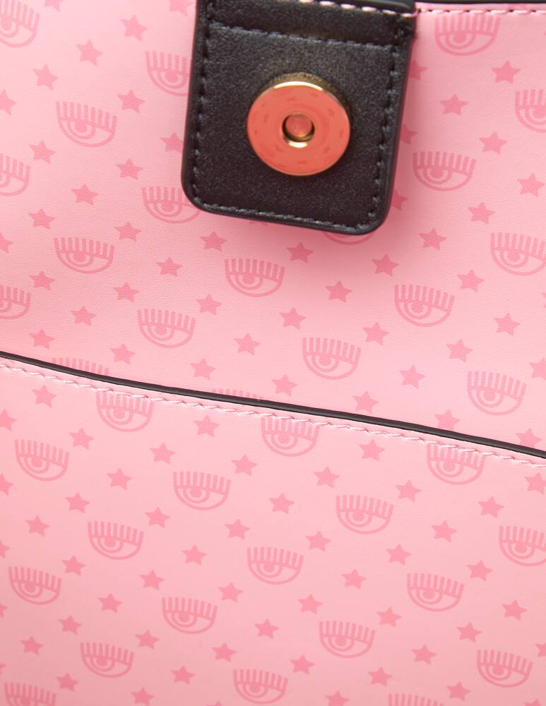 rinascente Chiara Ferragni Eyelike Met shoulder bag - black