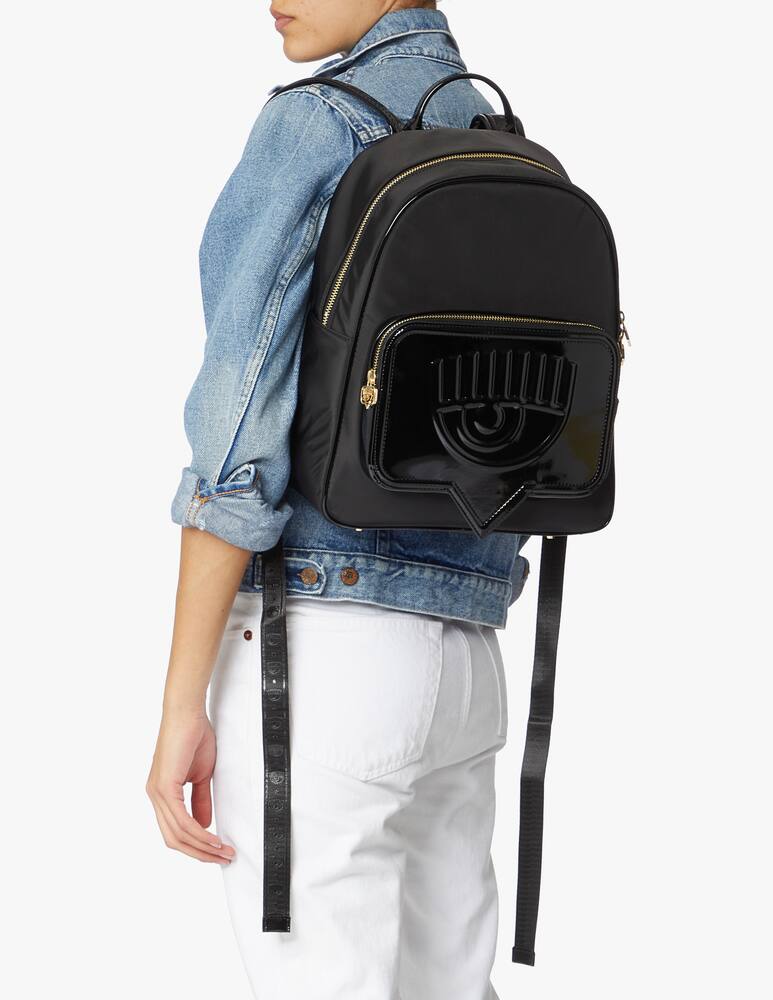 rinascente Chiara Ferragni Zaino in nylon Eyepckt - nero