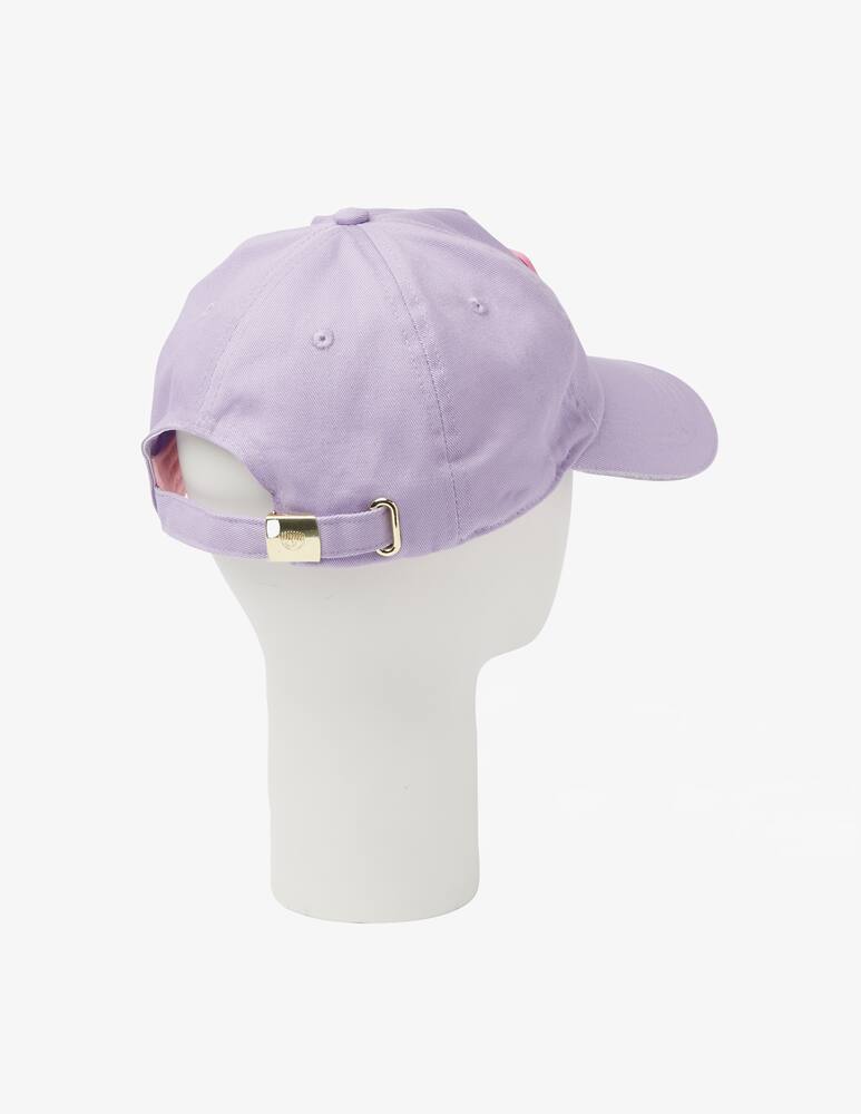 Chiara Ferragni Cappellino da baseball Eyetag - Viola - immagine 4 Chiara Ferragni Cappellino da baseball Eyetag - Viola - immagine 4