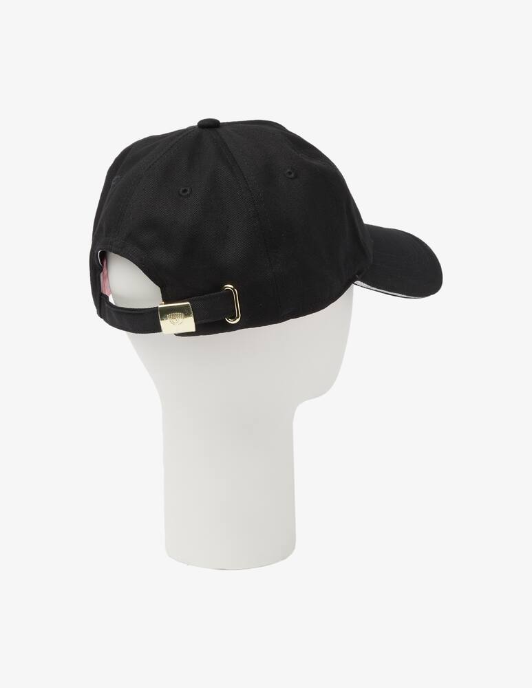 rinascente Chiara Ferragni Cappellino da baseball Eyetag - Nero