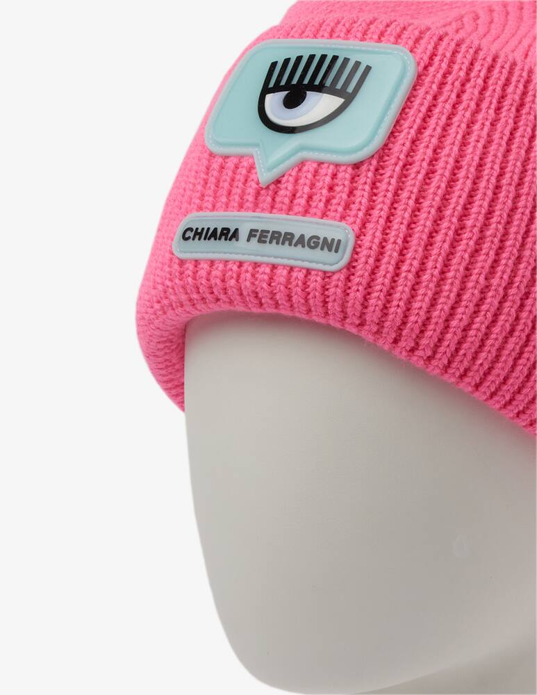 rinascente Chiara Ferragni Berretto Eye tag - Rosa