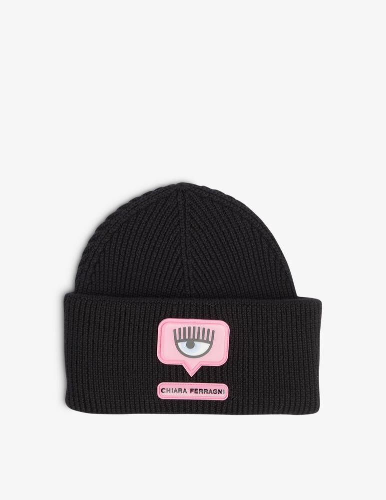 rinascente Chiara Ferragni Berretto Eye tag - Nero