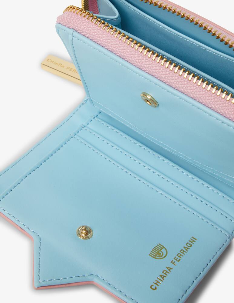 rinascente Chiara Ferragni Portafoglio S ziparound Eye - Rosa