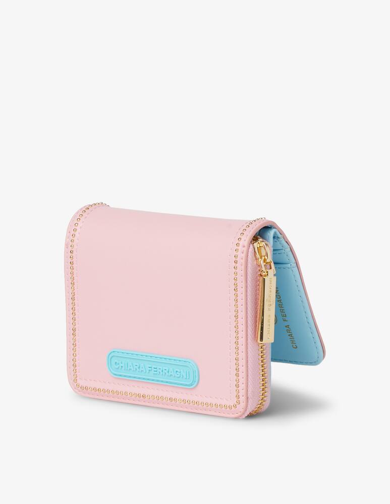 rinascente Chiara Ferragni Portafoglio S ziparound Eye - Rosa