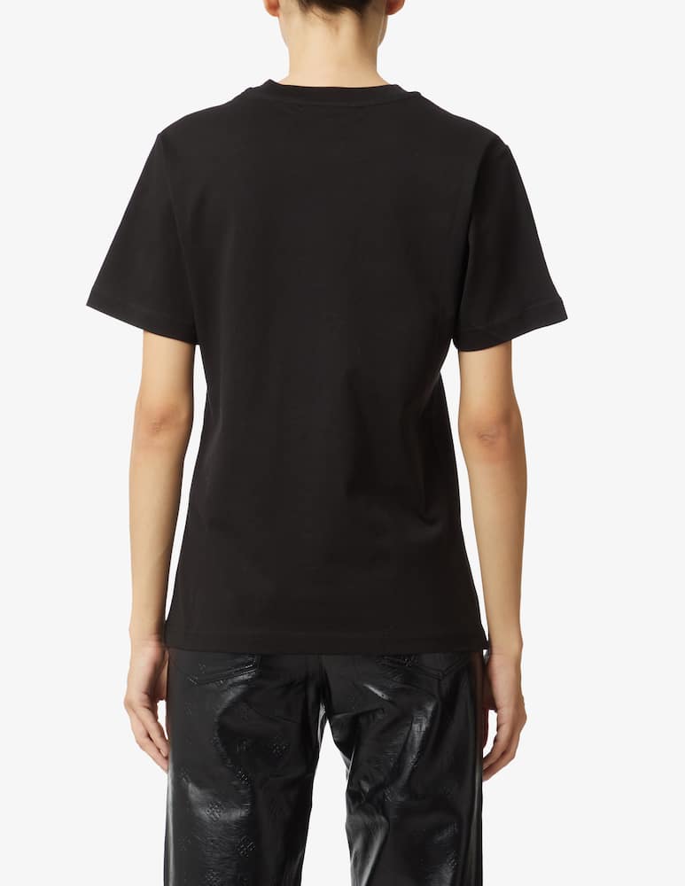 rinascente Chiara Ferragni Eye star cotton t-shirt - Black