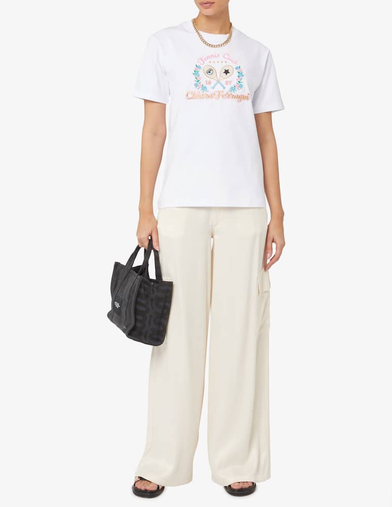 rinascente Chiara Ferragni Tennis t-shirt - White