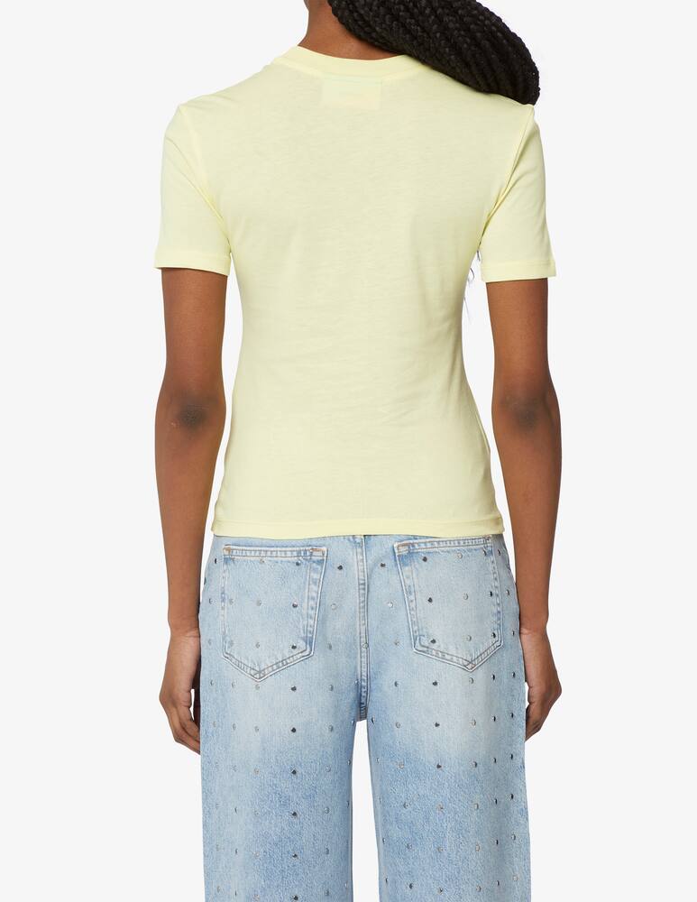 rinascente Chiara Ferragni T-shirt in cotone - Giallo