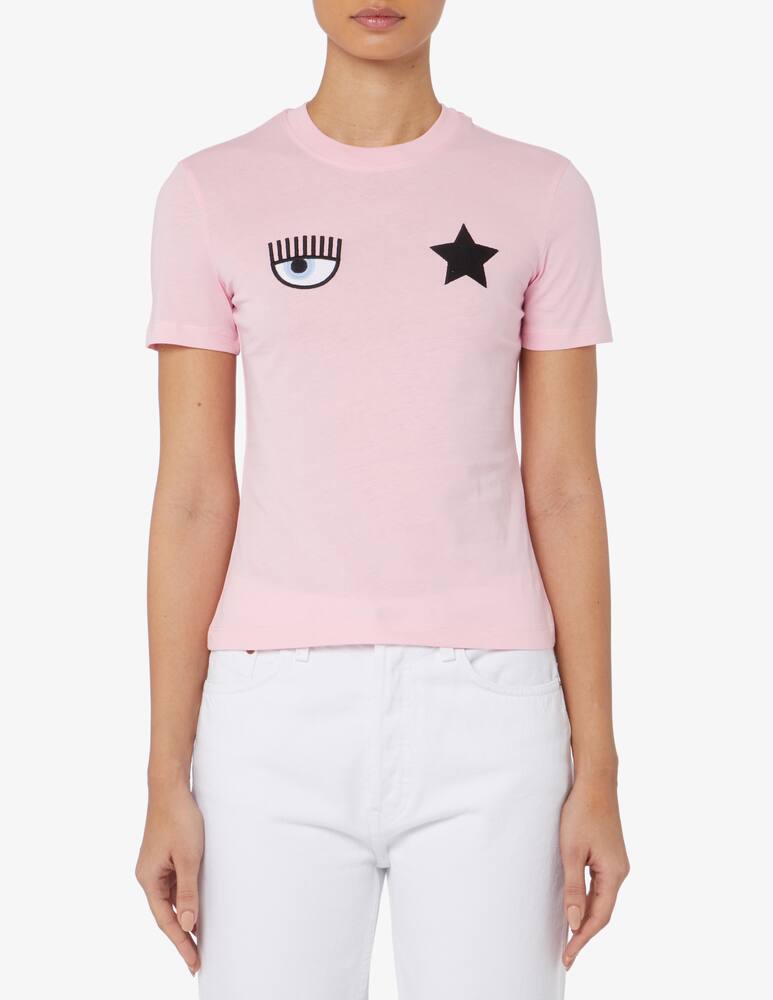 Chiara Ferragni Cotton t-shirt - Pink - picture 1 Chiara Ferragni Cotton t-shirt - Pink - picture 1